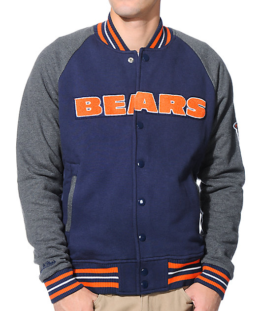 mitchell and ness bears jacket