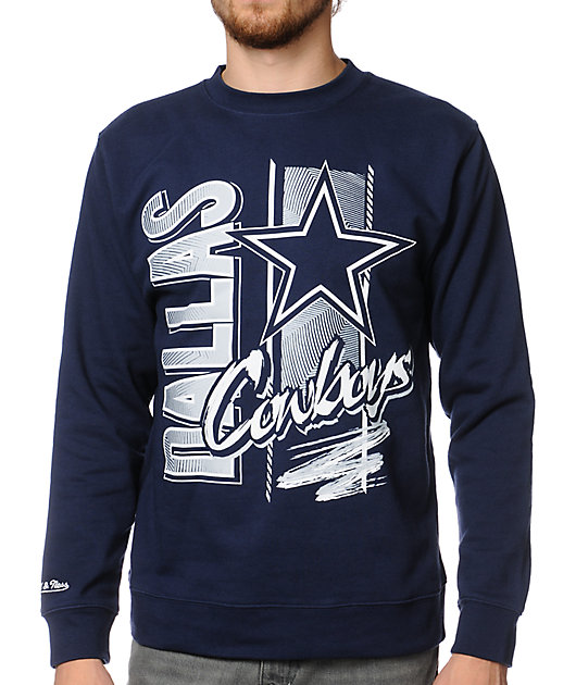 cowboys crew sweatshirt