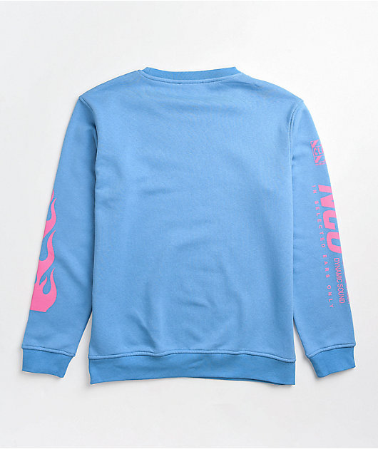 supreme light blue hoodie