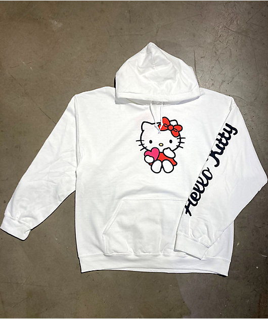 Ngorder Hello Kitty White Hoodie