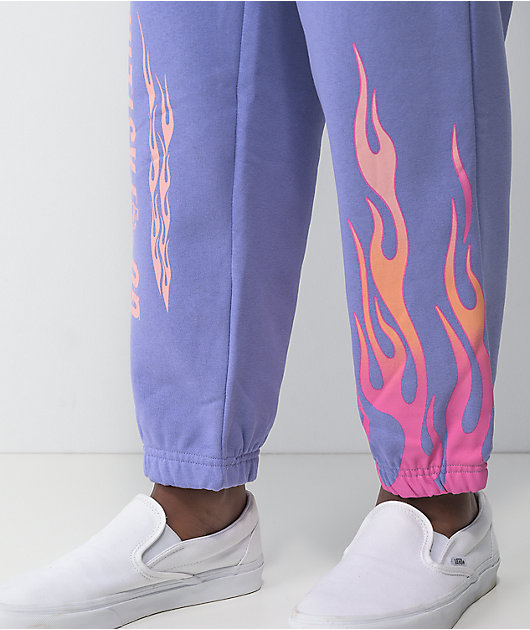 NGOrder Speed Demon Purple Jogger Sweatpants