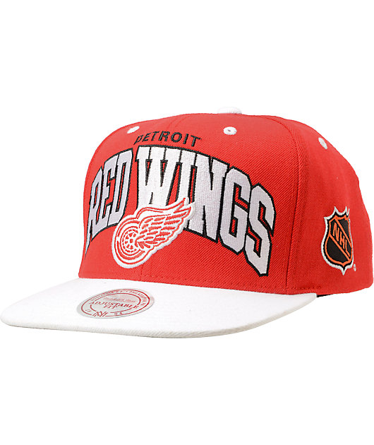 mitchell and ness red wings