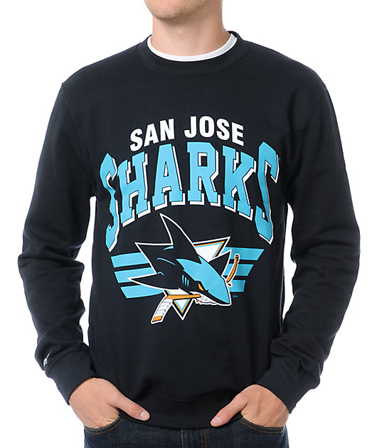 san jose sharks crewneck