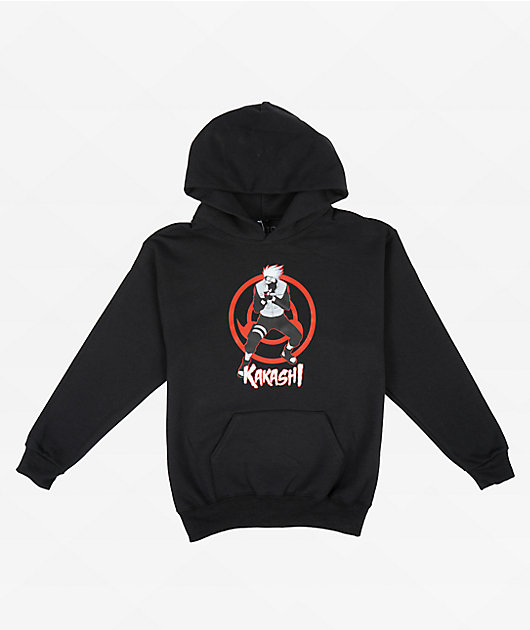 Naruto Kids Kakashi Black Hoodie | Zumiez