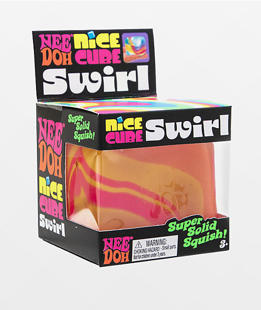 NeeDoh Nice Cube Swirl Stress Toy