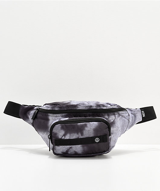 Neff Bleached Black Fanny Pack