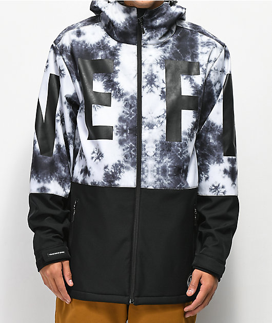 neff softshell snowboard jacket