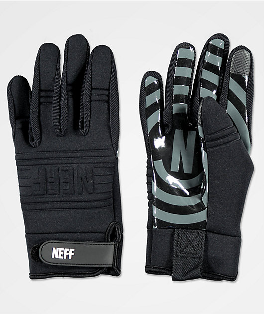 Perpetrator Mitt Finally Neff Daily Black Pipe Snowboard Gloves