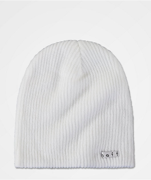 Neff Daily White Beanie