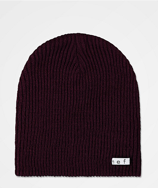 Neff Daily gorro en color vino