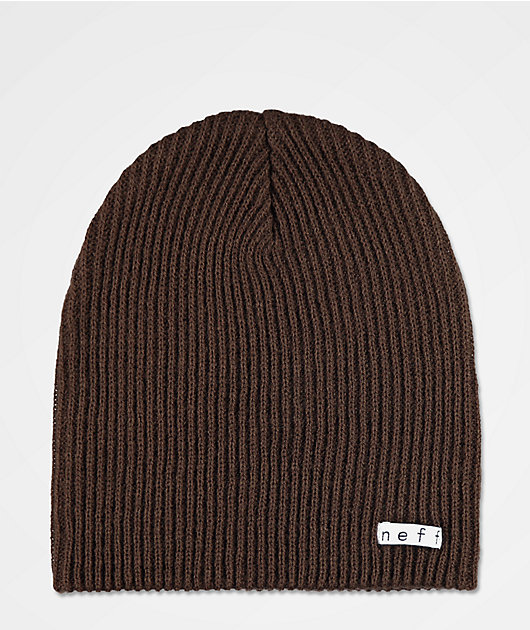 Neff Daily gorro en marrón oscuro