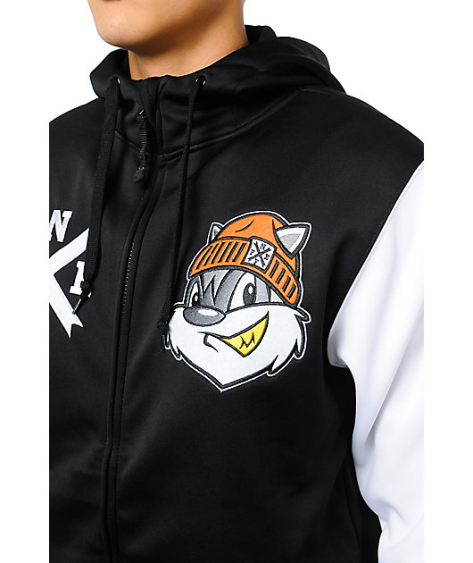 school zip through fleece