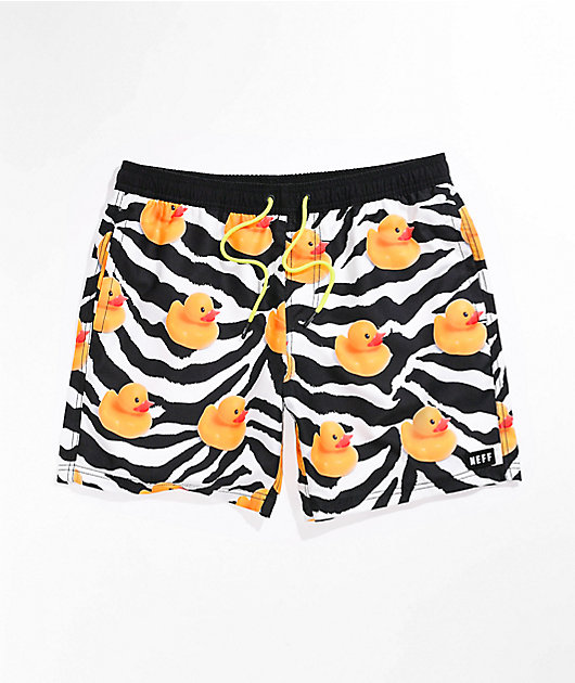 neff rubber duck swim trunks