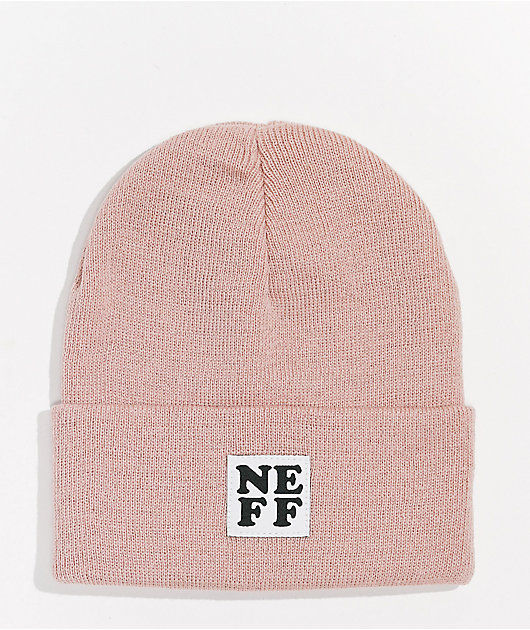 Neff Lawrence Pink Beanie