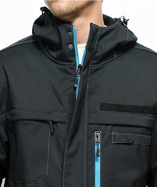 neff military softshell jacket