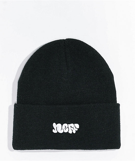 Neff William Black Beanie Zumiez