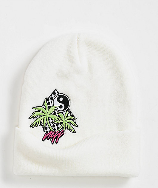 Neff Ying Yang Dynasty White Beanie
