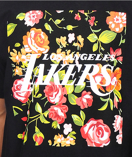 lakers floral shirt