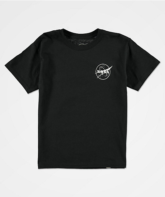 telar Detector calentar Neon Riot x NASA Collage camiseta negra para niños