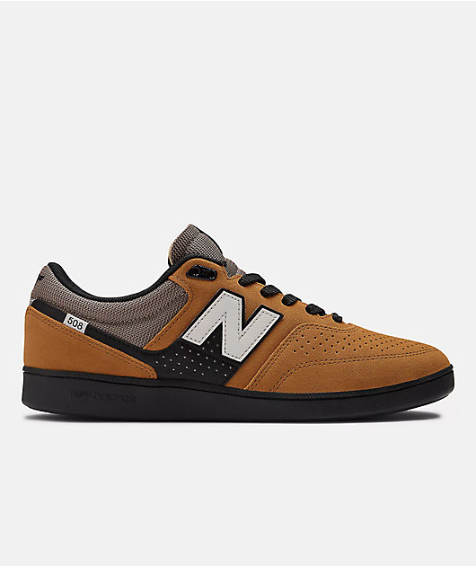 New Balanace Numeric 508 Caramel & Black Skate Shoes | Zumiez