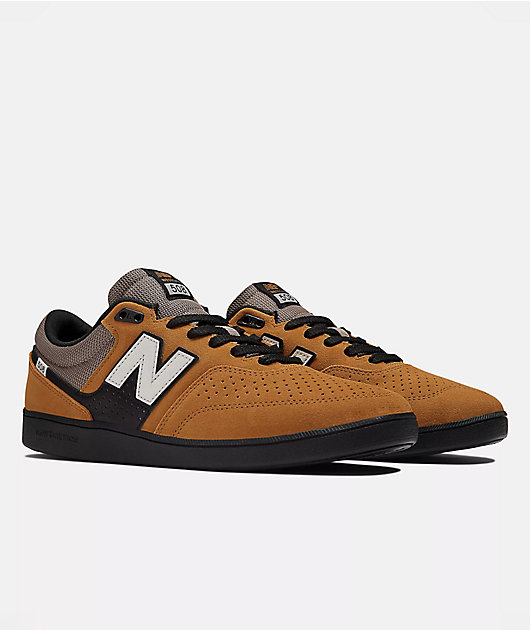 New Balanace Numeric Westgate 508 Caramel & Black Skate Shoes | Zumiez