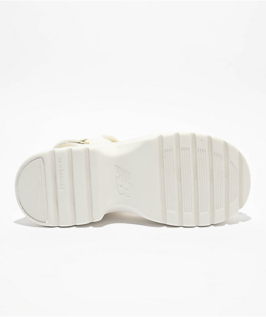 New Balance 258 Sea Salt Platform Sandals