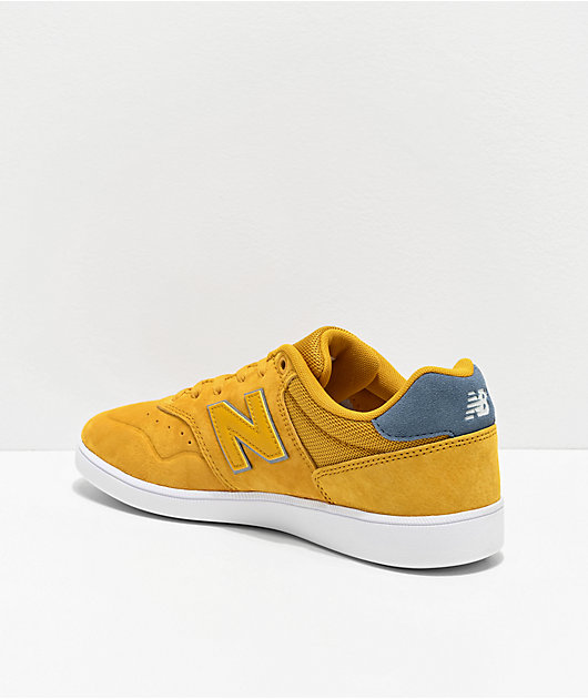 New Balance 288 Yellow & Navy Skate Shoes