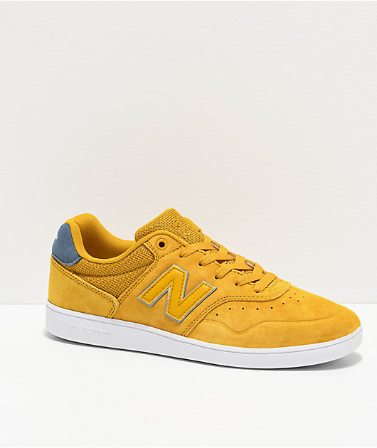 New Balance 288 Yellow & Navy Skate Shoes