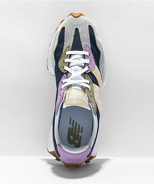 New Balance 327 Natural Indigo & Raw Amethyst Shoes | Zumiez