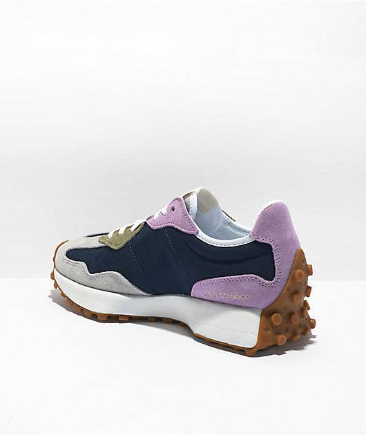New Balance 327 Natural Indigo & Raw Amethyst Shoes | Zumiez