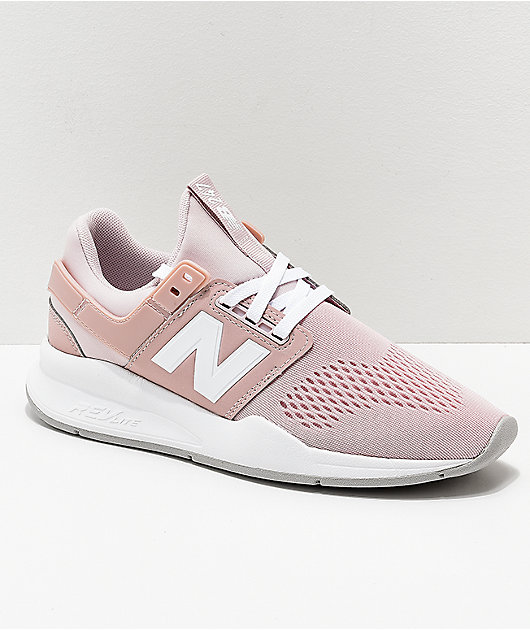 New Balance Lifestyle 247 Classic Conch Shell & White Shoes