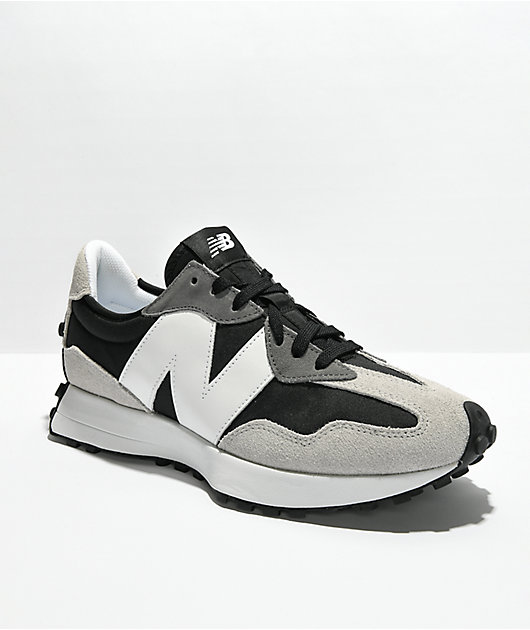 New balance 327 black and grey on sale