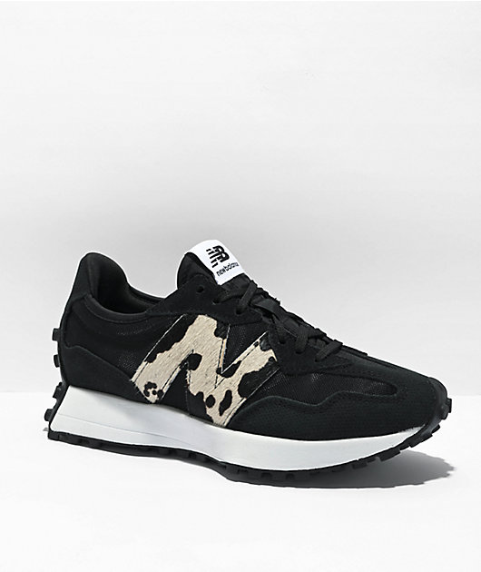 New Balance Lifestyle 327 Black & Lemonade Shoes | Zumiez