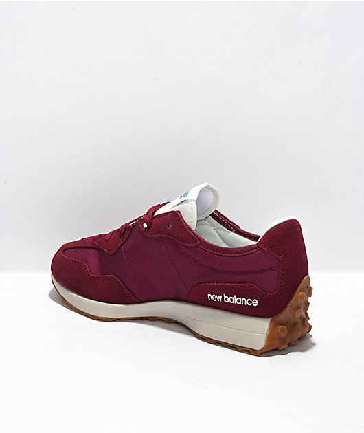 New balance 327 maroon hotsell