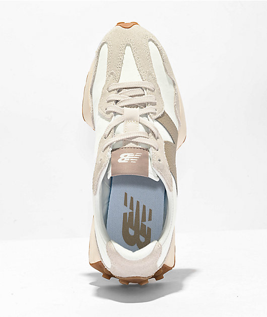 New Balance Lifestyle 327 Off White, Driftwood & Sand Shoes | Zumiez