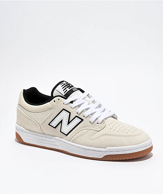 New Balance Lifestyle 480 Cream White Shoes