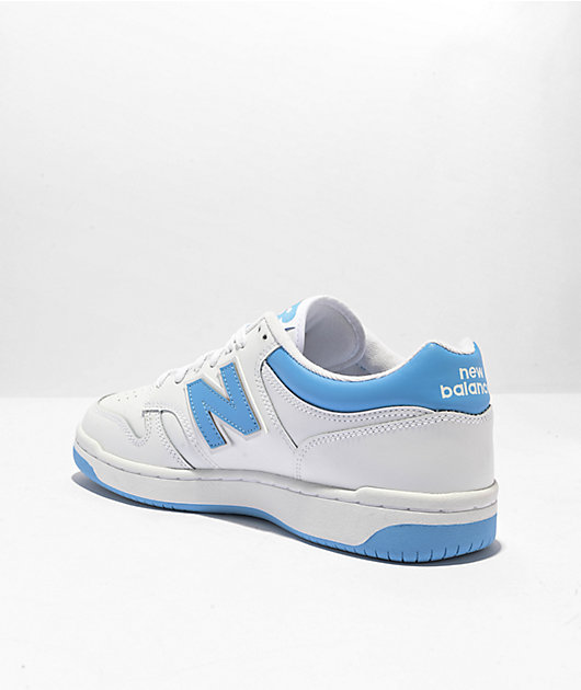 Blue white new balance on sale