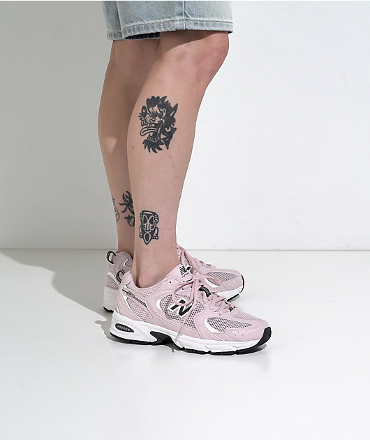 New Balance Lifestyle 530 Pink, Black & White Shoes video