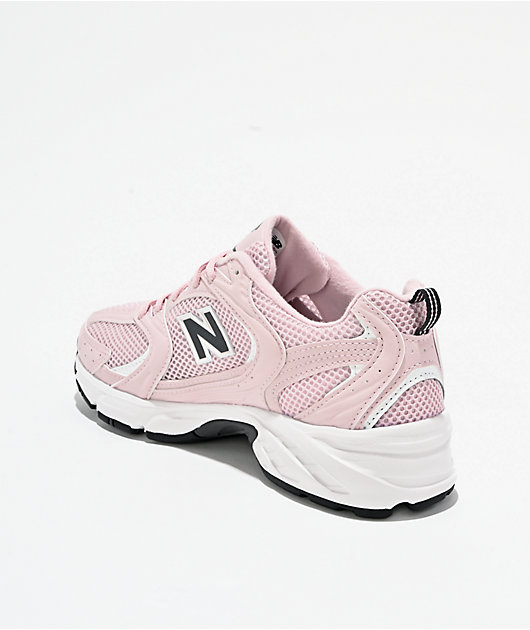 New Balance Lifestyle 530 Pink, Black & White Shoes