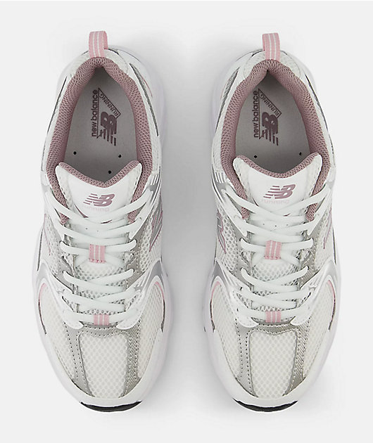 New Balance Lifestyle 503 White, Silver Metallic, \u0026 Ice Wine Shoes | Zumiez