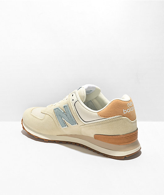 New Balance Lifestyle 574 Sea Salt & Ocean Haze Shoes