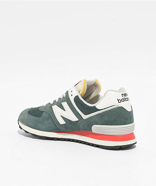 New Balance Lifestyle 574 Spruce & Sea Salt Shoes