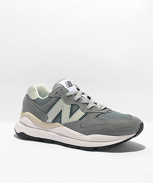 New Balance Lifestyle 5740 Grey & Blue Shoes | Zumiez