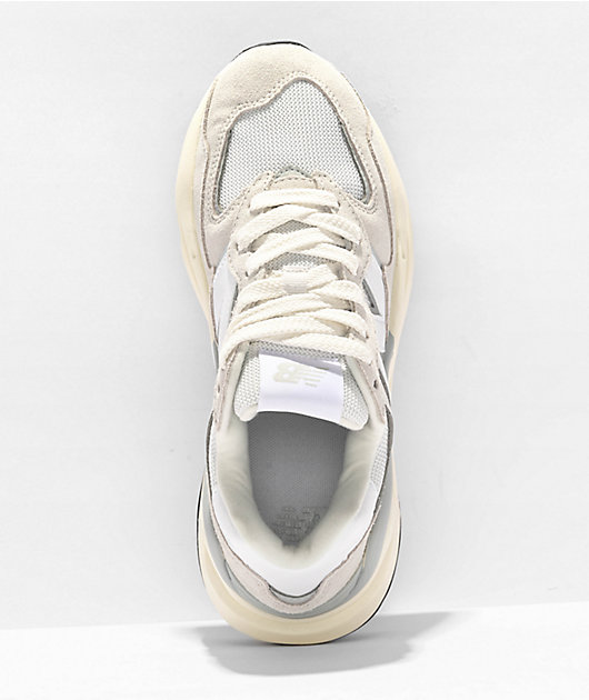 New Balance Lifestyle 5740 Nimbus, Sea Salt, & White Shoes