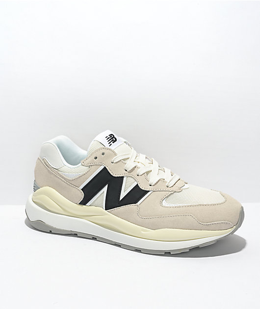 New Balance Lifestyle 5740 Sea Salt & Black Shoes | Zumiez display picture 1