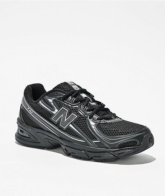 New Balance Lifestyle 740 Black & Silver Shoes