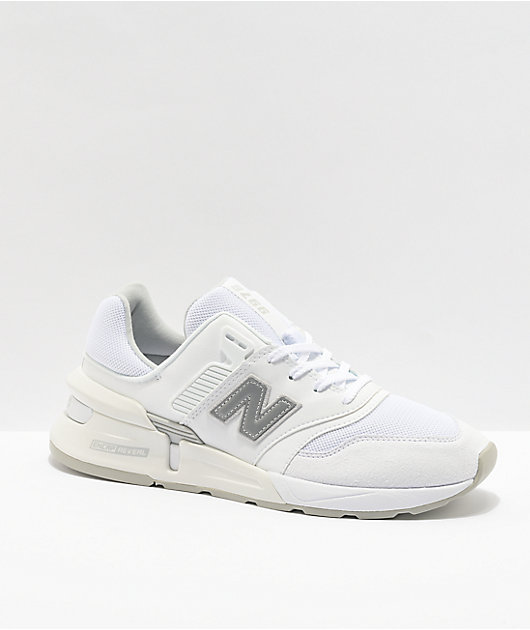 New Balance Lifestyle 997 White & Aluminum Shoes