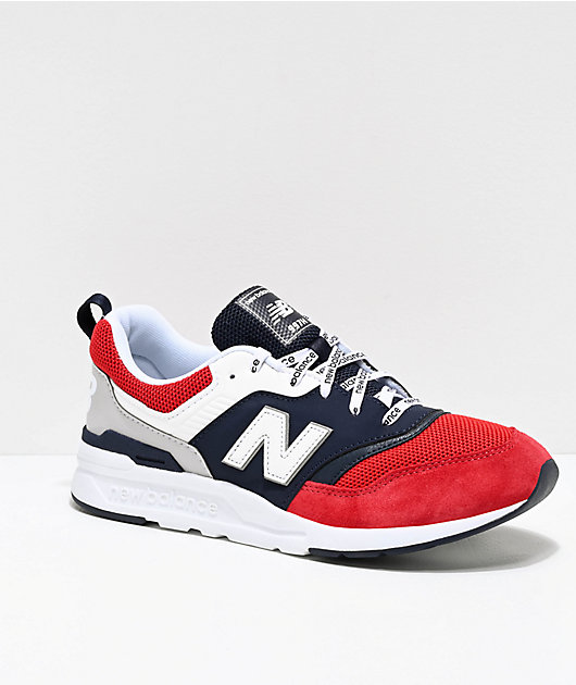 new balance blue and red
