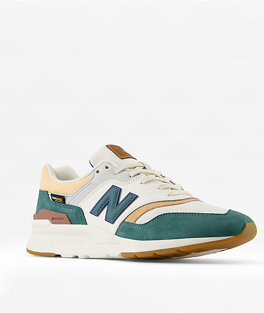 New Balance Lifestyle 997H Sea Salt & New Spruce Shoes | Zumiez