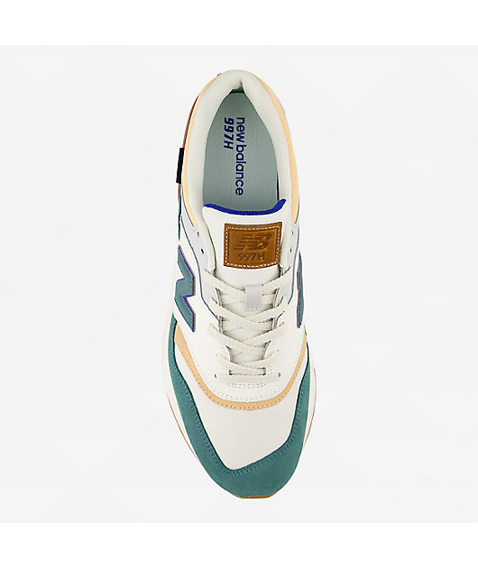 New Balance Lifestyle 997H Sea Salt & New Spruce Shoes | Zumiez